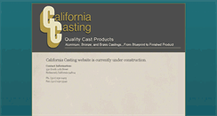 Desktop Screenshot of californiacasting.net